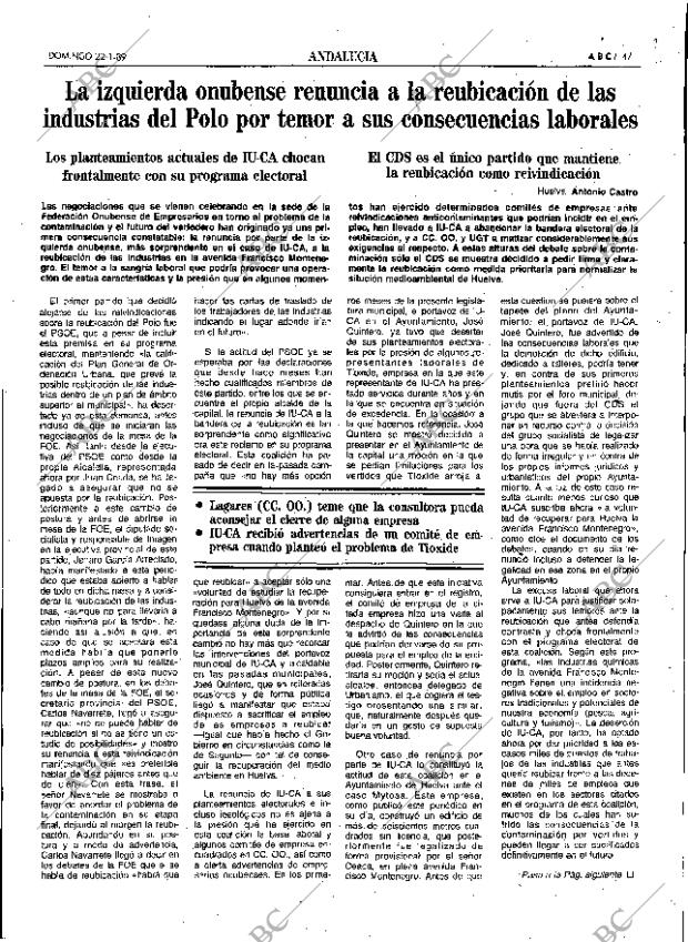 ABC SEVILLA 22-01-1989 página 47