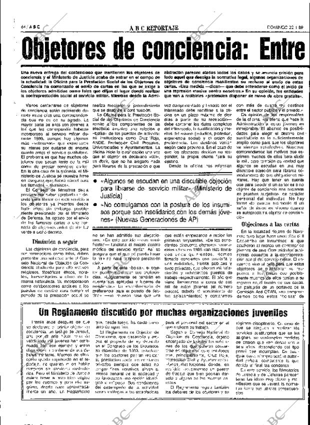 ABC SEVILLA 22-01-1989 página 64