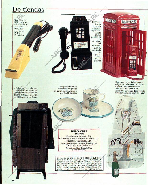 BLANCO Y NEGRO MADRID 22-01-1989 página 100