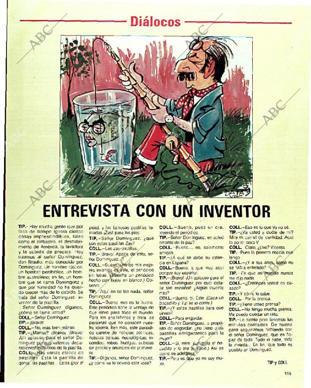 BLANCO Y NEGRO MADRID 22-01-1989 página 115