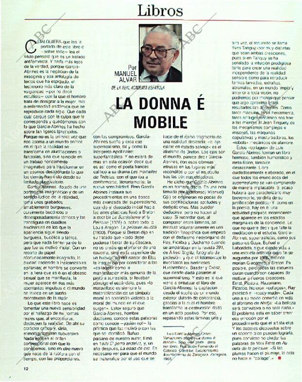 BLANCO Y NEGRO MADRID 22-01-1989 página 12