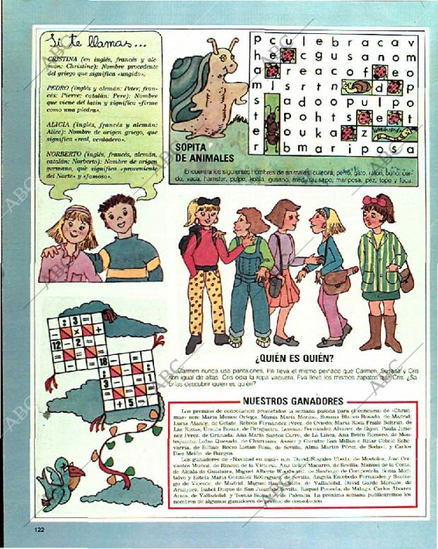 BLANCO Y NEGRO MADRID 22-01-1989 página 122