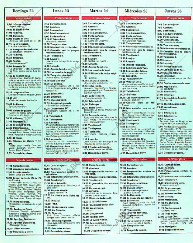 BLANCO Y NEGRO MADRID 22-01-1989 página 138