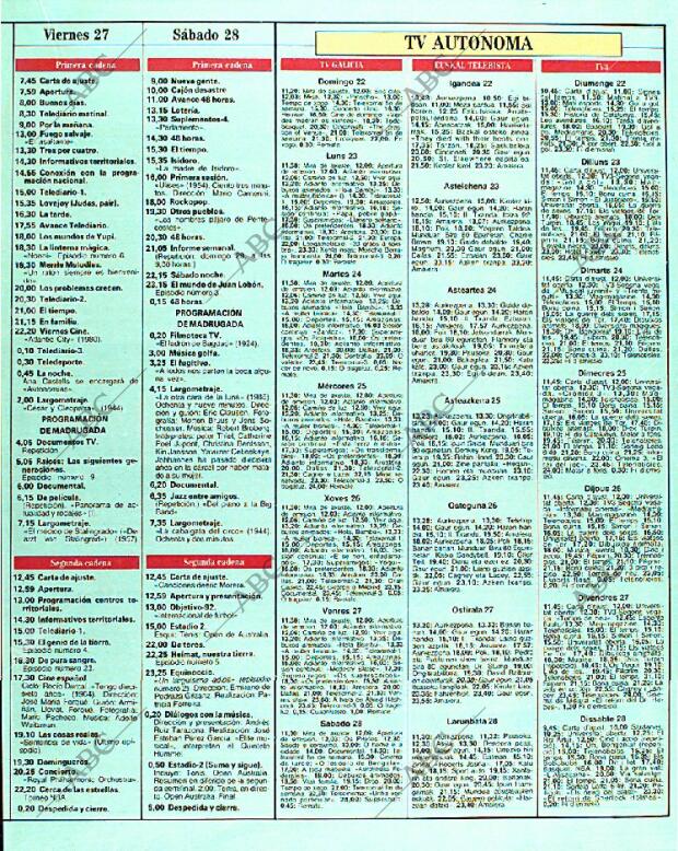 BLANCO Y NEGRO MADRID 22-01-1989 página 139