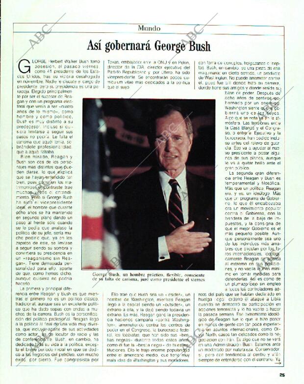 BLANCO Y NEGRO MADRID 22-01-1989 página 25