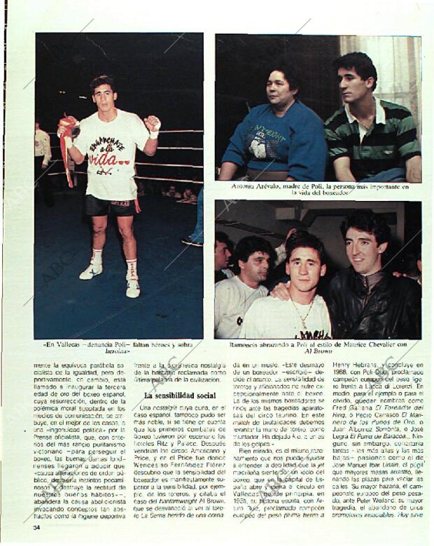 BLANCO Y NEGRO MADRID 22-01-1989 página 34