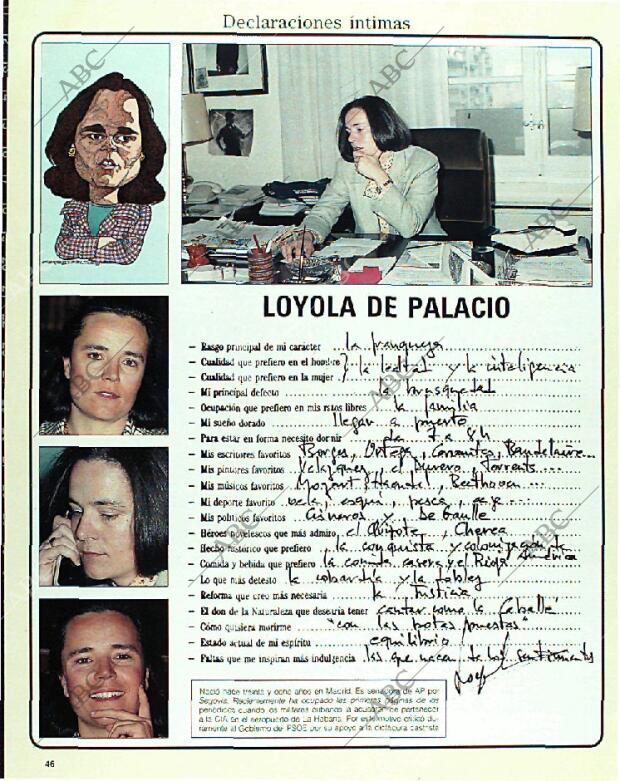 BLANCO Y NEGRO MADRID 22-01-1989 página 46