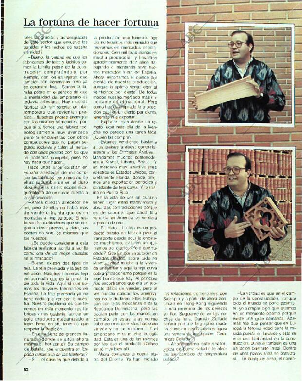 BLANCO Y NEGRO MADRID 22-01-1989 página 52