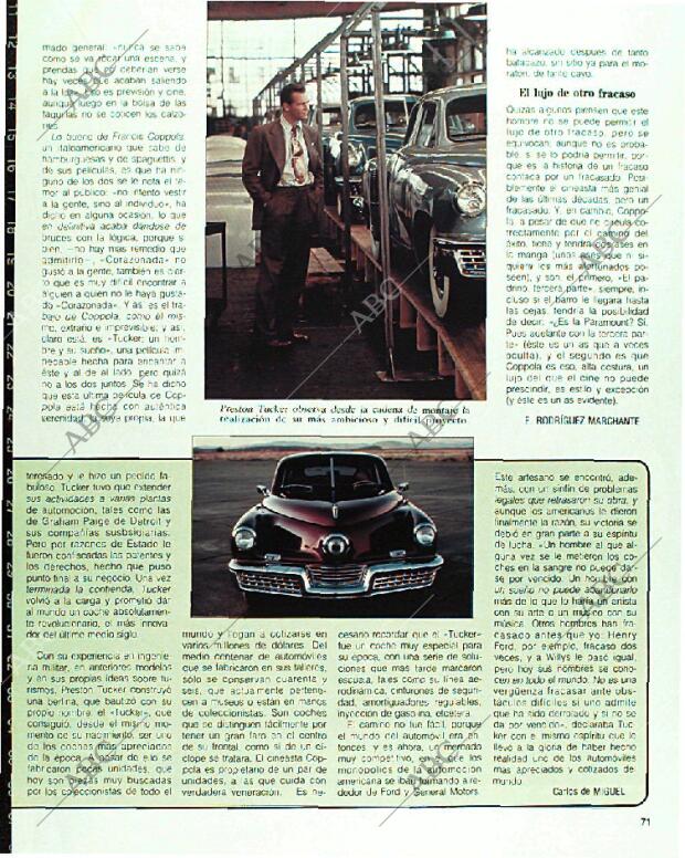 BLANCO Y NEGRO MADRID 22-01-1989 página 71