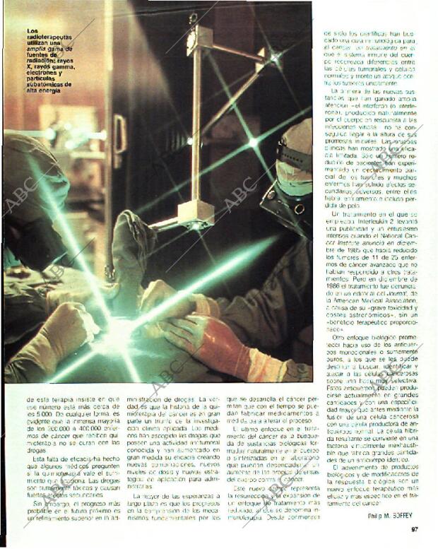 BLANCO Y NEGRO MADRID 22-01-1989 página 97