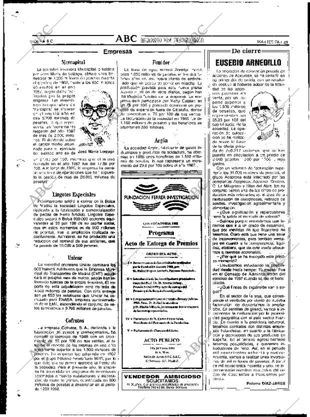 ABC MADRID 24-01-1989 página 106