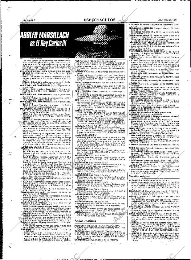 ABC MADRID 24-01-1989 página 114