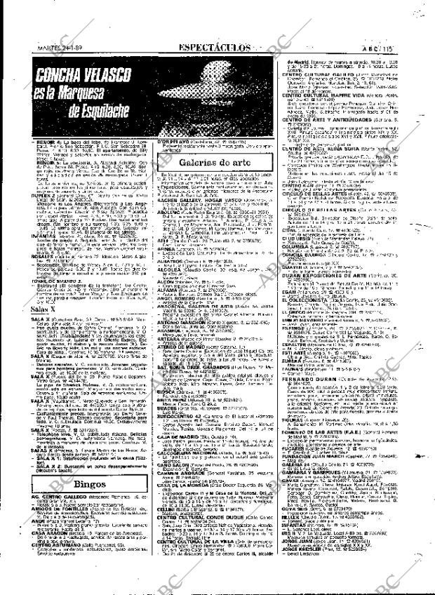 ABC MADRID 24-01-1989 página 115
