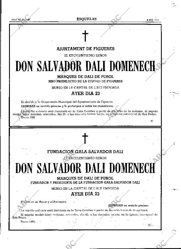 ABC MADRID 24-01-1989 página 117