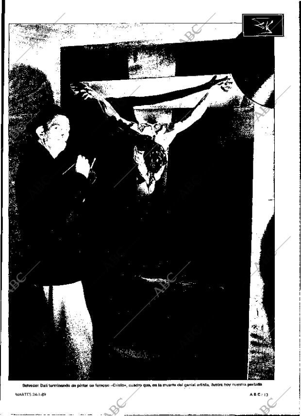 ABC MADRID 24-01-1989 página 13