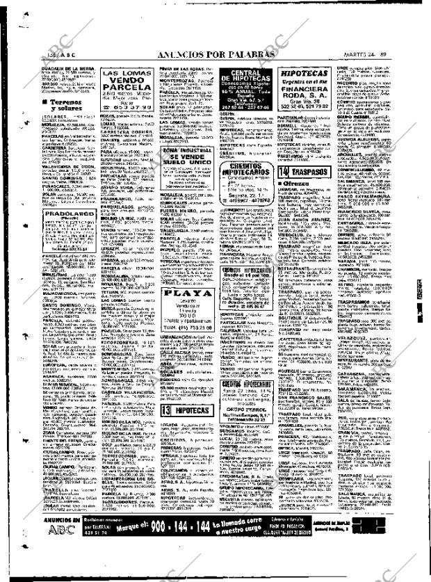 ABC MADRID 24-01-1989 página 138