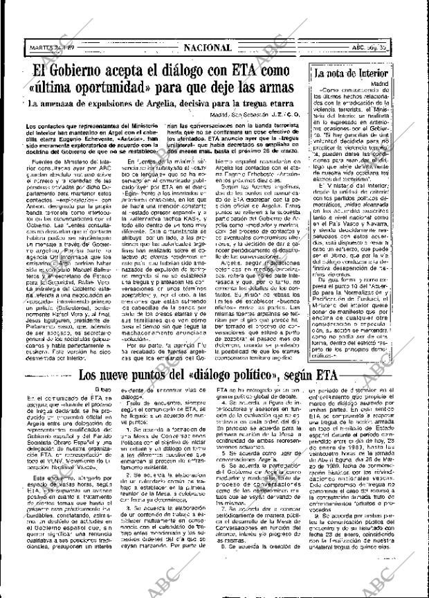 ABC MADRID 24-01-1989 página 35