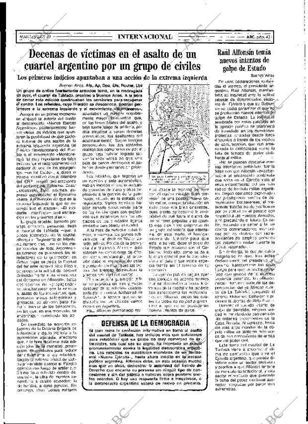 ABC MADRID 24-01-1989 página 43