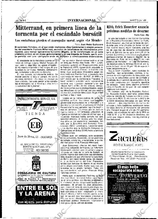ABC MADRID 24-01-1989 página 46