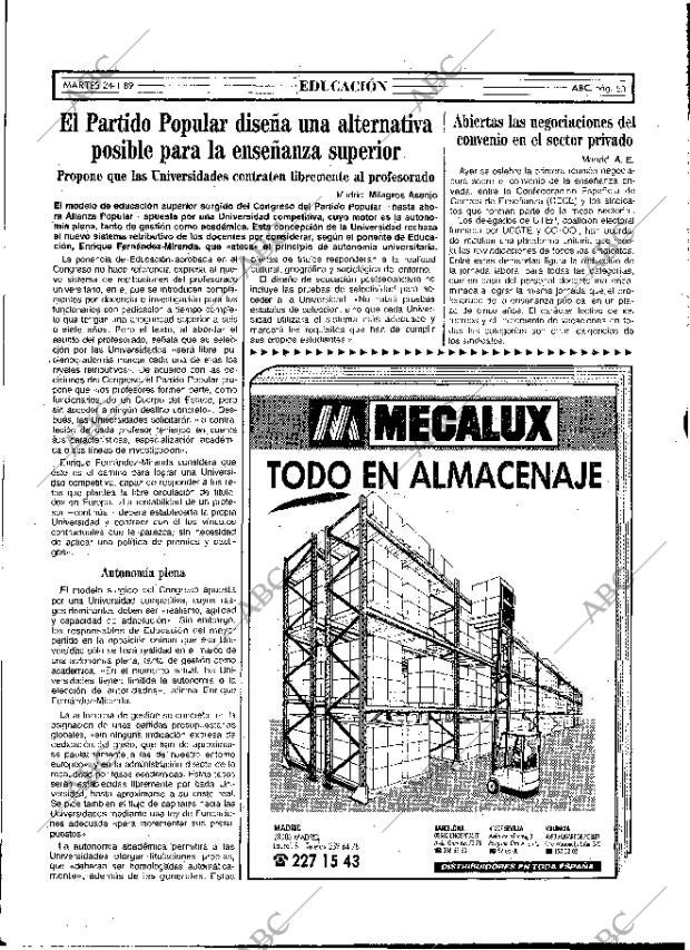 ABC MADRID 24-01-1989 página 53