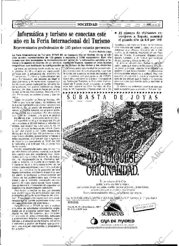 ABC MADRID 24-01-1989 página 55