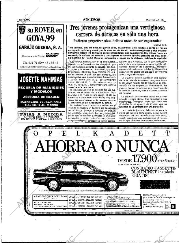 ABC MADRID 24-01-1989 página 58