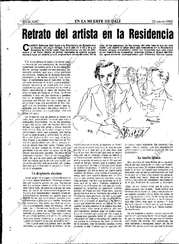 ABC MADRID 24-01-1989 página 84