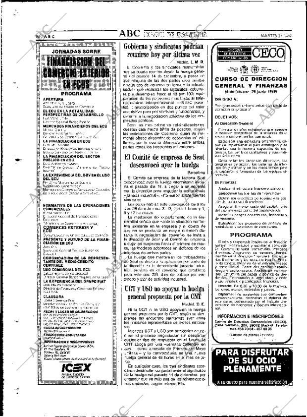 ABC MADRID 24-01-1989 página 96