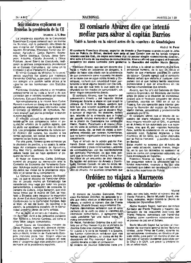 ABC SEVILLA 24-01-1989 página 26