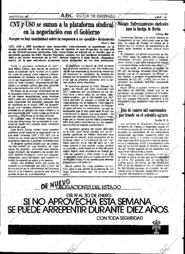 ABC SEVILLA 24-01-1989 página 65