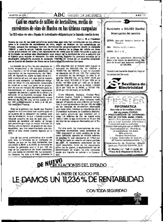 ABC SEVILLA 24-01-1989 página 67