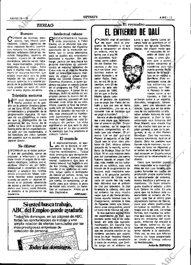 ABC SEVILLA 26-01-1989 página 13