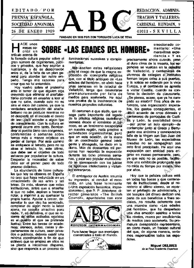 ABC SEVILLA 26-01-1989 página 3