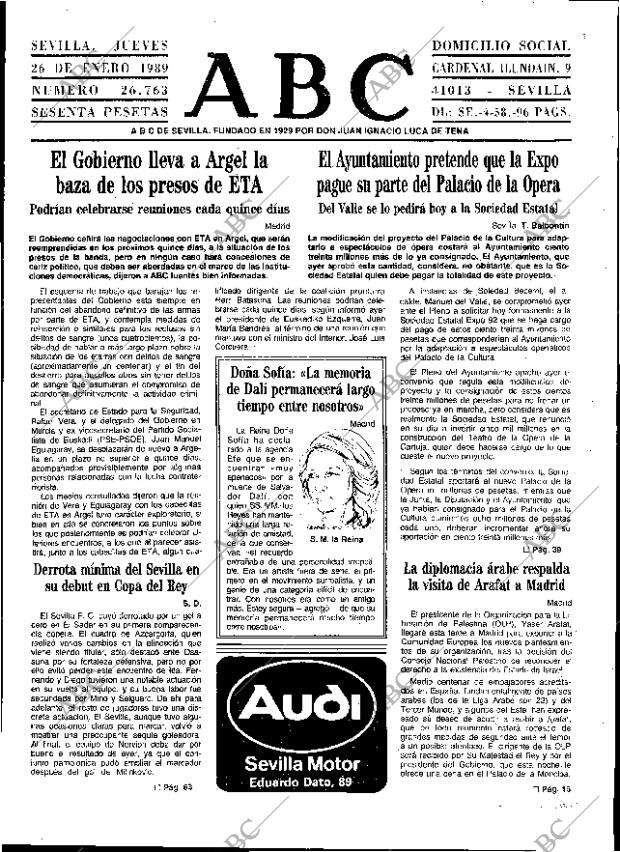 ABC SEVILLA 26-01-1989 página 9