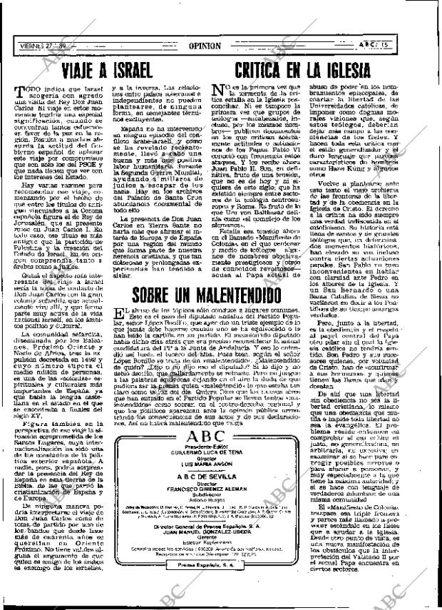 ABC SEVILLA 27-01-1989 página 15