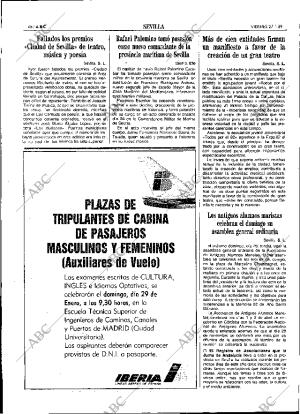 ABC SEVILLA 27-01-1989 página 46