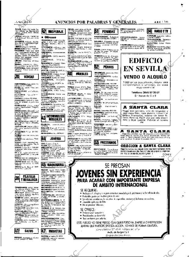 ABC MADRID 30-01-1989 página 105