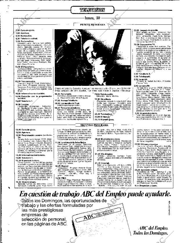ABC MADRID 30-01-1989 página 110