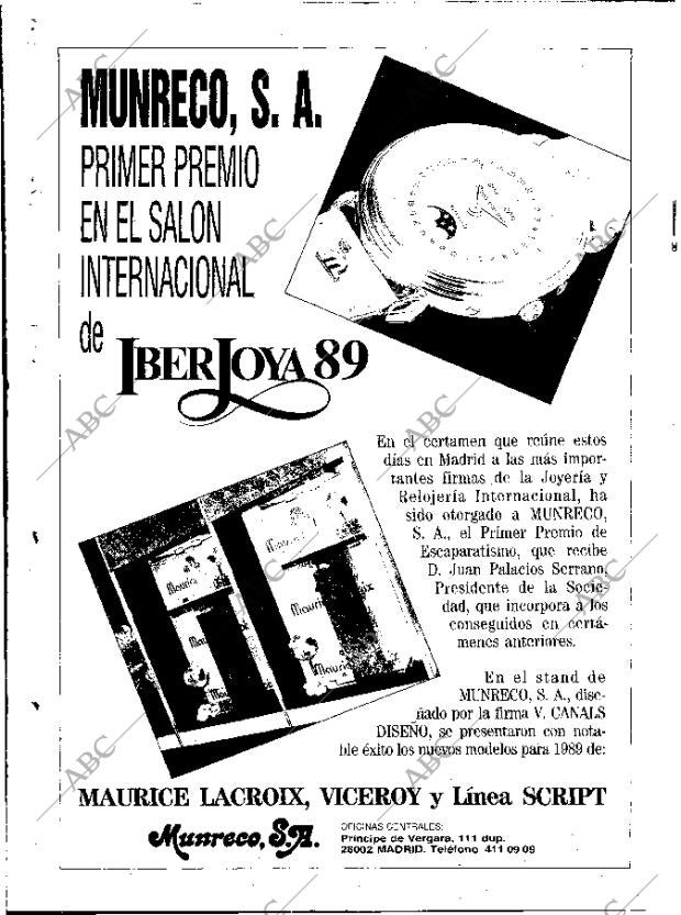 ABC MADRID 30-01-1989 página 112