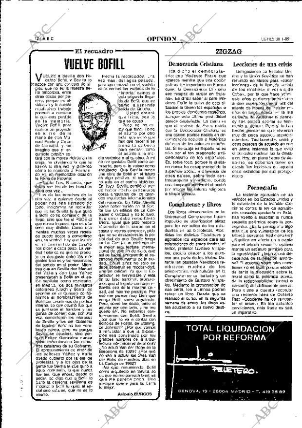 ABC MADRID 30-01-1989 página 12