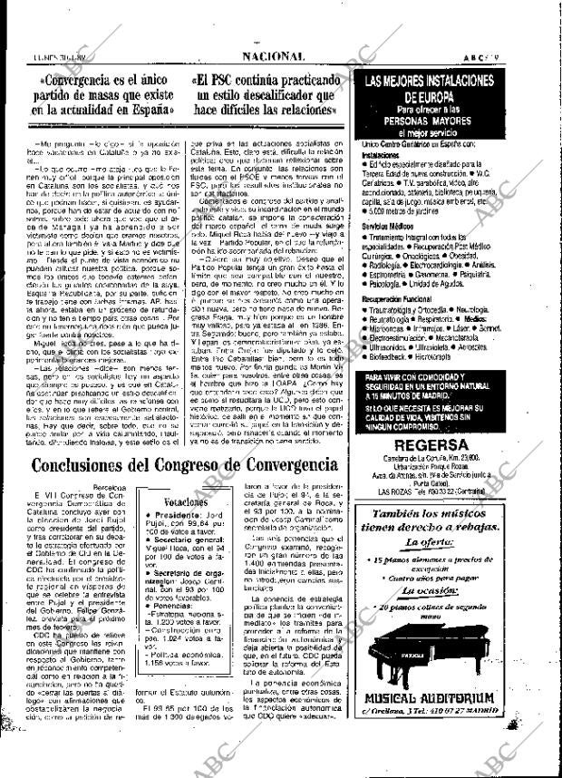 ABC MADRID 30-01-1989 página 19