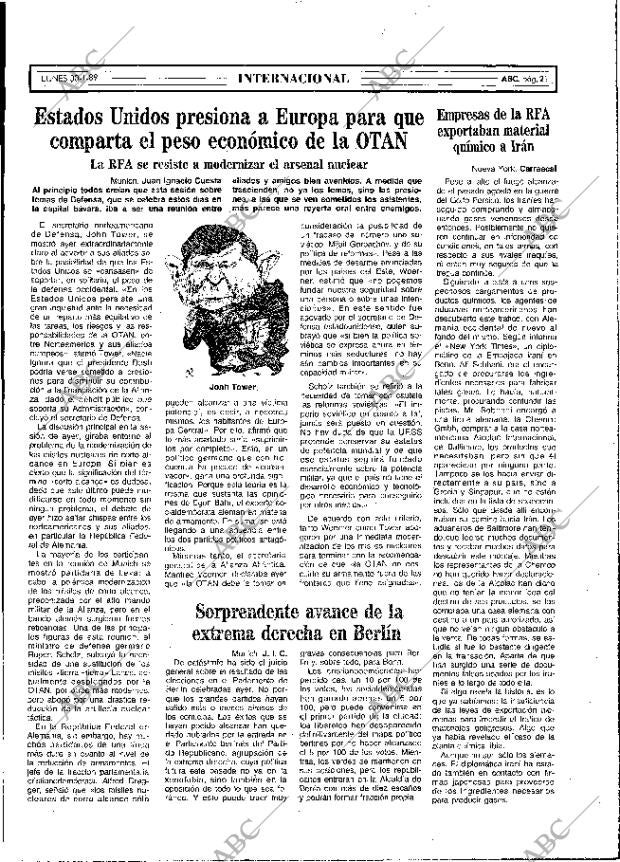 ABC MADRID 30-01-1989 página 21