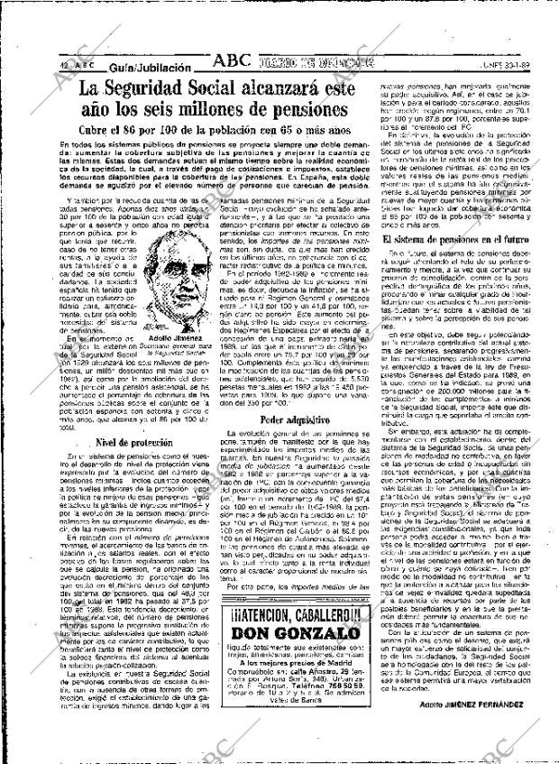 ABC MADRID 30-01-1989 página 42