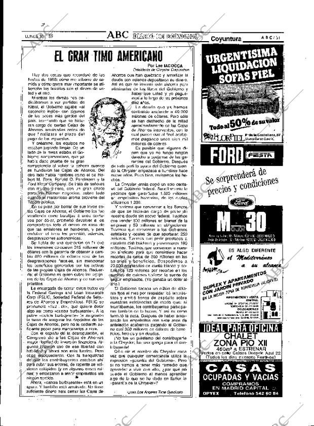 ABC MADRID 30-01-1989 página 51