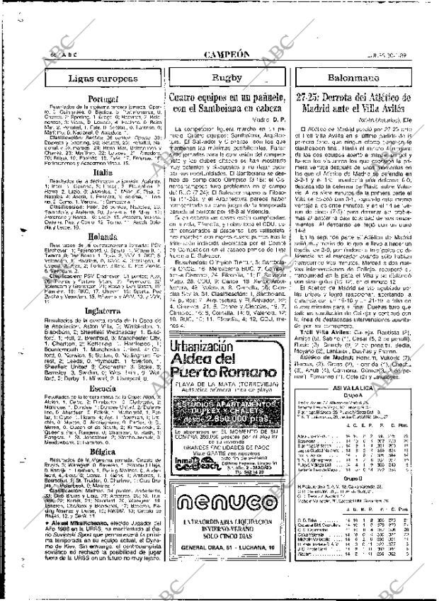 ABC MADRID 30-01-1989 página 66