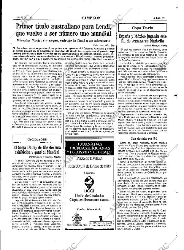 ABC MADRID 30-01-1989 página 69
