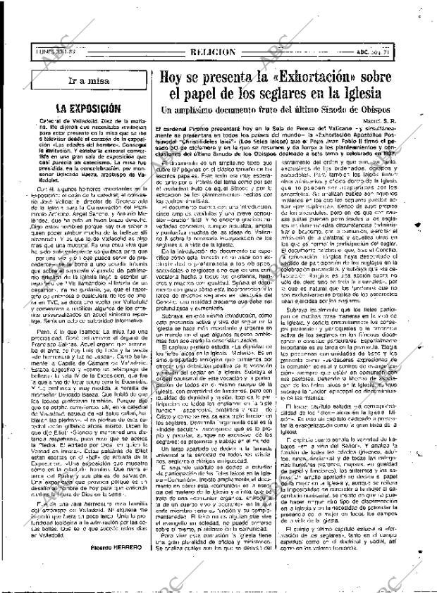 ABC MADRID 30-01-1989 página 71