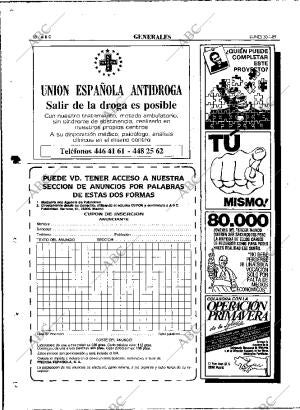 ABC MADRID 30-01-1989 página 88