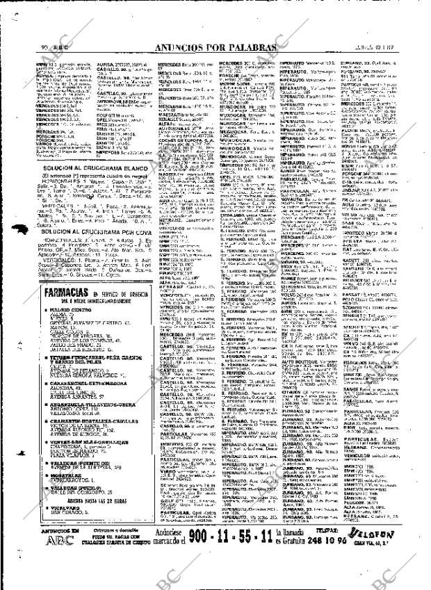 ABC MADRID 30-01-1989 página 90