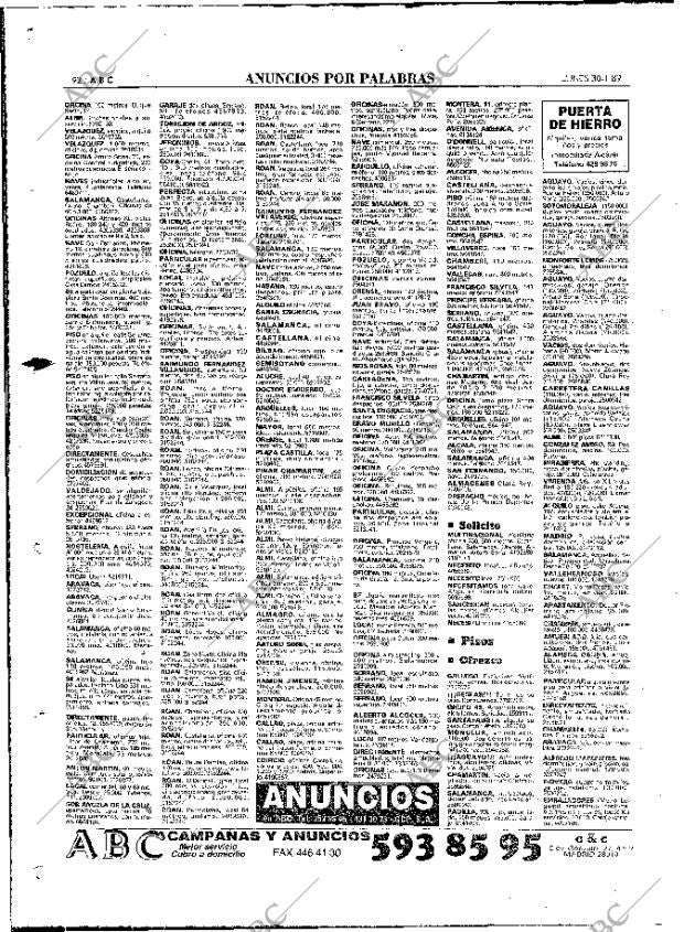 ABC MADRID 30-01-1989 página 92